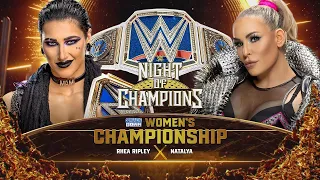 SmackDown Women's Championship Match Rhea Ripley  vs. Natalya WWE Night of Champions 2023 FULLMATCH