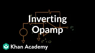 Inverting op-amp circuit