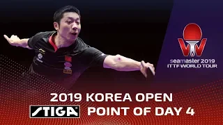 Point of Day 4 by STIGA | Xu Xin | Seamaster 2019 ITTF World Tour Korea Open