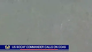 GA - US SOCAF COMMANDER VISITS COAS