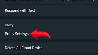 Telegram mein proxy on off kaisa kare, How to turn on off proxy in telegram