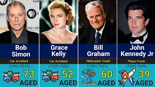 Famous Celebrities Who Died In Different Accidents