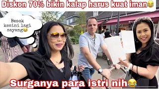 DISKON 70%!!! SEMUA BARANG BRANDED ADA DISINI part 2 || HARUS KUAT IMAN KALO KESINI😂