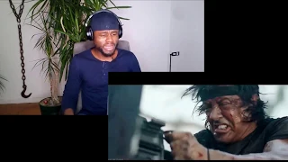 Rambo 4 2008 Brutal Final Battle Scene  -REACTION!!