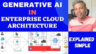 Generative AI in Enterprise Cloud Architecture | Explained with real-time use cases | Simple