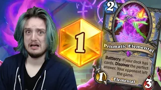 This Elemental ALWAYS Finds the Answer... | Aggro Mage is the BEST DECK in LEGEND??? | Hearthstone