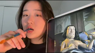 ASMR drawing your face in 3 minutes :)