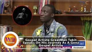 Must Watch Interview with Gospel Artiste GreatMan Takit