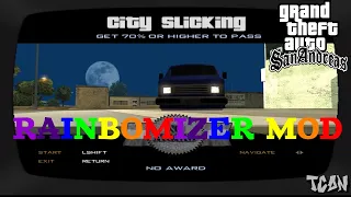 GTA: San Andreas - Back to School [Driving School / Gold Medals] [RAINBOMIZER MOD #25]