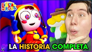 Chule REACCIONA a THE AMAZING DIGITAL CIRCUS EPISODIO 2: Toda la Historia Explicada de WIZZY