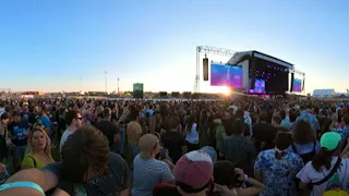 [5.7K] 360 degree Video Placebo- Running Up That Hill - Live 06 jul 2022 Madrid Mad Cool Festival HD