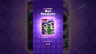 New Evolved Wall Breakers Guide 🧨 #clashroyale #shorts