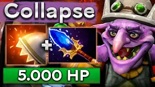 Коллапса так просто не убить! 5000 хп Тимбер танк! - Collapse Timbersaw 7.34 DOTA 2