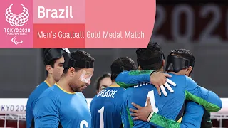 🇧🇷 Brazil Win the Men's Goalball Gold Medal Match Against China! | Tokyo 2020 Paralympic Games