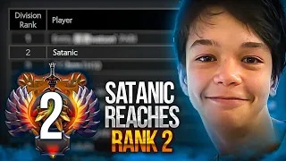 SATANIC Reached TOP 2 Rank - 15y/o Genius