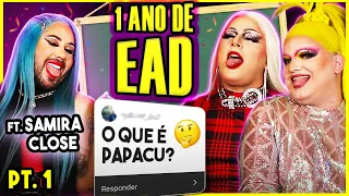 Samira Close responde Perguntas de Conhecimentos Gerais | EAD COM DRAGBOX #12 pt.1