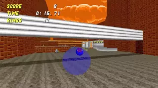 SRB2 (v2.1.14) | Techno Hill Zone 1 IL Speedrun as Sonic in 0:39.42