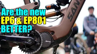 Riding and comparing the new Shimano EP6 and EP8 (EP801)