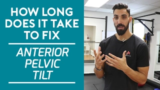 How long does it take to fix anterior pelvic tilt?