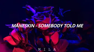 Måneskin - Somebody Told Me (Cover The Killers) | Sub.Español