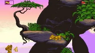 Lion King Ms-DOS Gameplay