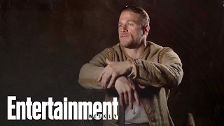 Charlie Hunnam On 'King Arthur: Legend of the Sword' With Guy Ritchie | Entertainment Weekly