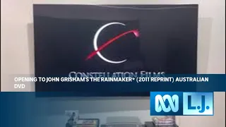 Opening to John Grisham's The Rainmaker* (2011 reprint) Australian DVD