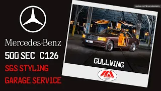 Mercedes-Benz 500 SEC SGS Gullwing #w126 #c126 #Gullwing