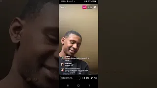 Dre Hughes says he does coke on ig live