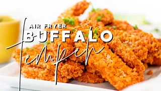 Air Fryer Buffalo Tempeh | This Savory Vegan