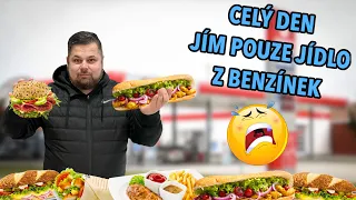 CELÝ DEN jím pouze JÍDLO z benzínek! Co jsem tam našel jsem NEČEKAL!