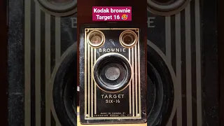 KODAK BROWNIE Target six-16 ❤️ #youtube #trend #viral #shorts #youtubeshorts #camera #vintagecameras