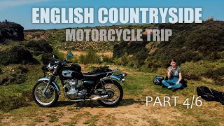 English countryside motorcycle trip | Part 4/6 - Lazy day on Yorkshire hills