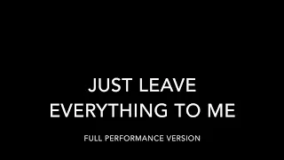 Just Leave Everything to Me 2EE25166 EFAE 4EA8 8ABB FD547C18993D