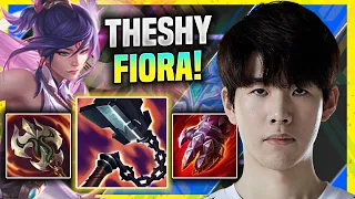 THESHY IS A MONSTER WITH FIORA! - IG TheShy Plays Fiora Top vs Rengar! | Season 11