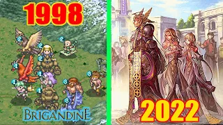 Evolution of Brigandine Games ( 1998-2022 )