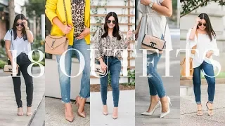 WHAT I WORE - 18 Cute Casual Outfit Ideas | LuxMommy