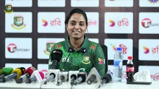 Pre-series media conference | Nigar Sultana Joty, Captain Bangladesh Women’s Team | #BANWvINDW