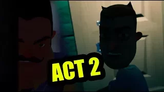 Hello neighbor FULL GAME Act 2