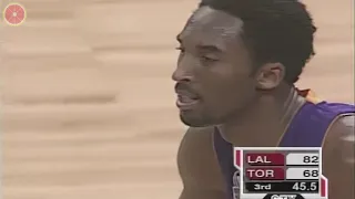 Kobe vs VC！NBA RS 2002.1.6 Los Angeles Lakers at Toronto Raptors FHD