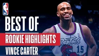 Vince Carter's BEST NBA Rookie Highlights | 1998-1999 NBA Season