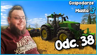 Temat UKRAIŃSKIEGO 🟡🔵 ziarna w cieniu siewów trawy pod łąkę 🌱🌱 | Gospodarze z Miasta | Odc. 38