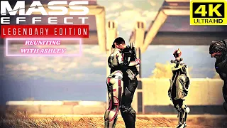 Reuniting with Ashley in Mass Effect 2 Legendary Edition: (Romance Ashley) (Rare Dialouge) (4K-UHD)