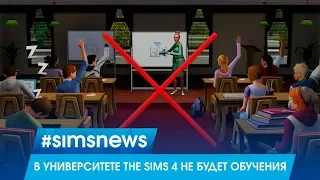 #SIMSNEWS | В УНИВЕРСИТЕТЕ THE SIMS 4 НЕ БУДЕТ ОБУЧЕНИЯ