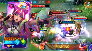 MANIAC!! Esmeralda in the late game is Unstoppable!! 🙀🤯 // Esme best Damage build!!💀
