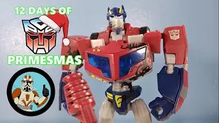 Animated Deluxe Battle Damage Optimus Prime | The 12 Days of Primesmas Day TWO