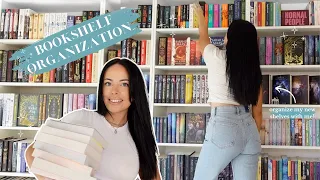 organize my bookshelves with me! 📚 new shelves, 200+ books