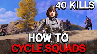 How To Cycle Squads | 40 Kills Solo vs. Squads | Call of Duty: Mobile Battle Royale