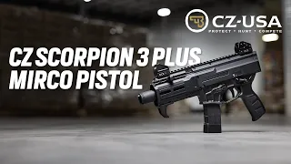 CZ Scorpion 3+ 9MM Micro Pistol | Review