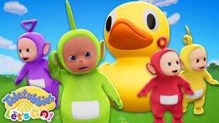 WHERE'S THAT DUCK!? Cheeky Duck SURPRISES The Teletubbies! | Teletubbies | WildBrain Zigzag